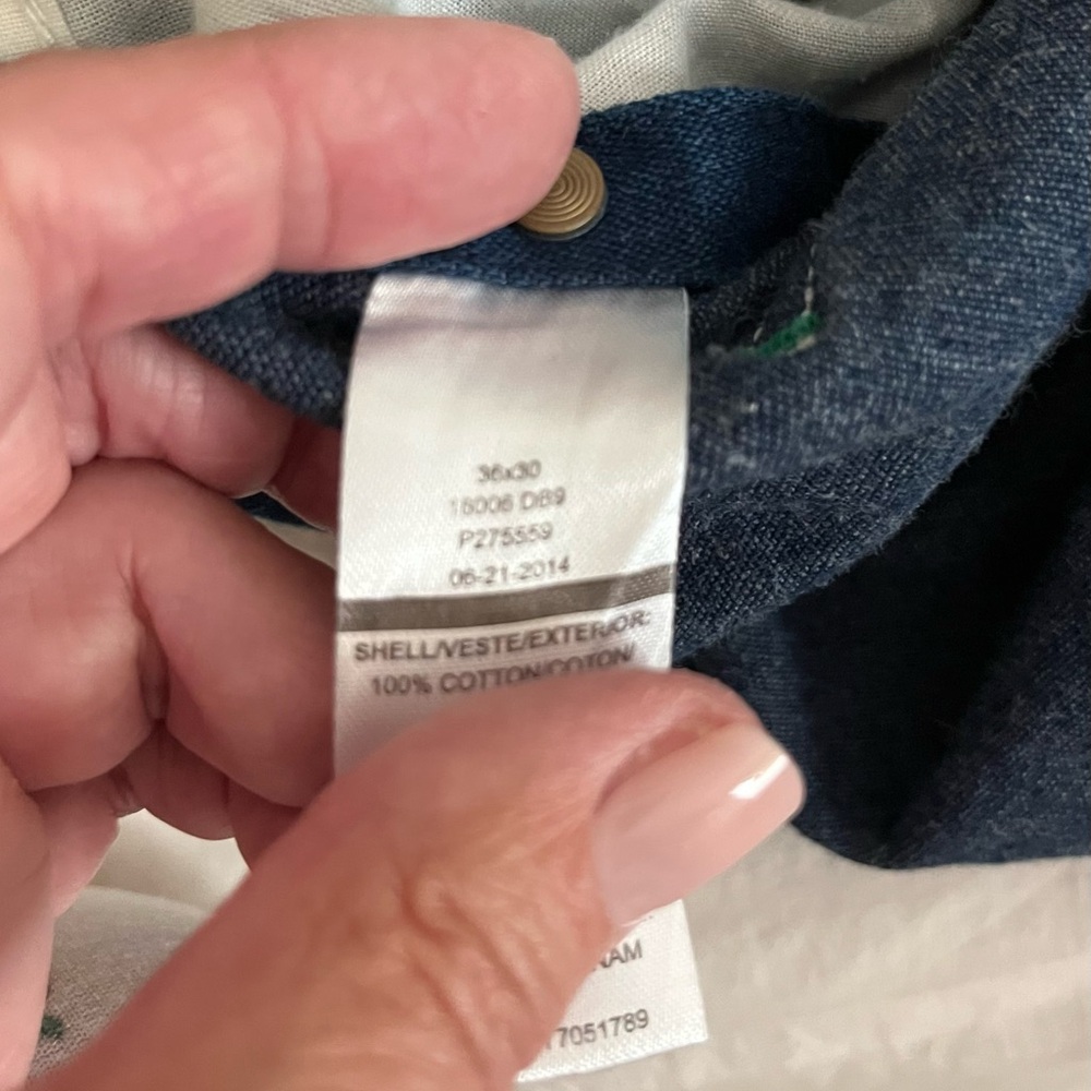 Liberty Denim Blue Cotton Overalls - Picture 4 of 4